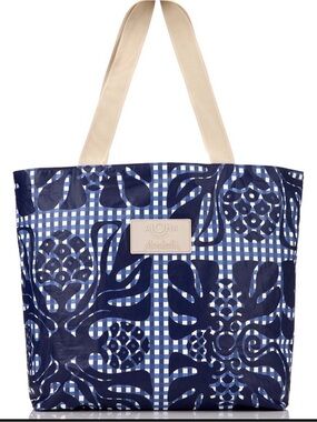 ALOHA Collection x Manuheali’i Blue Daytripper Tote Bag